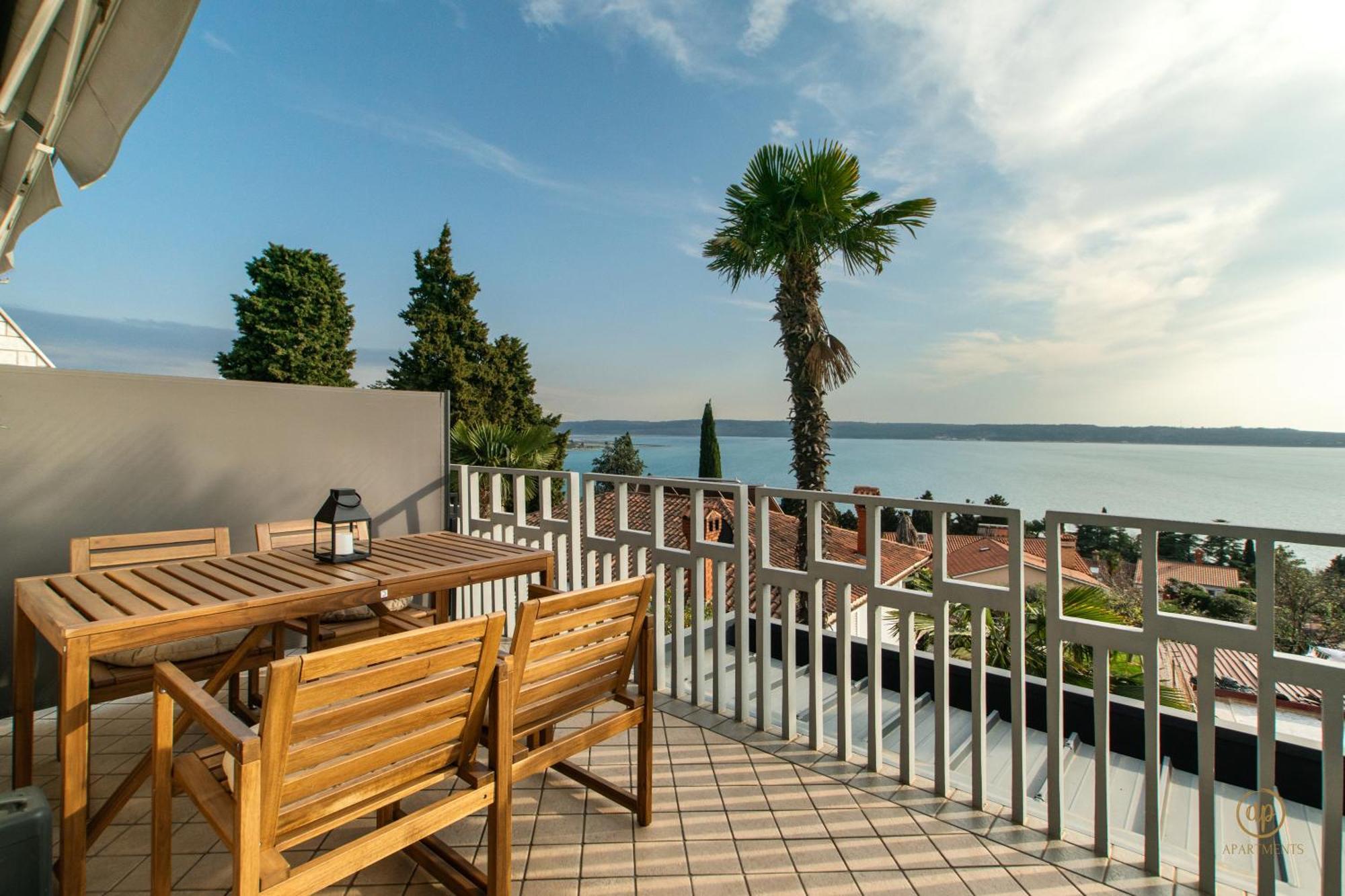 Aria Superior Apartment, Seaview & Wellness Portorož Dış mekan fotoğraf